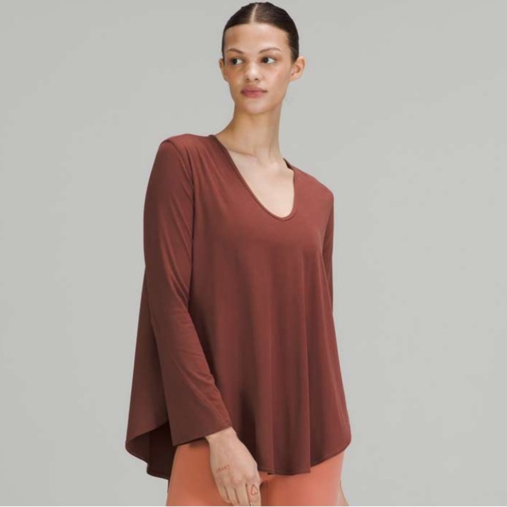 Lululemon Nulu Relaxed-Fit Yoga Long Sleeve Shirt